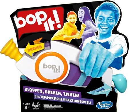 hasbro gaming bop it reaktionsspiel für kinder und erwachsene 14,29