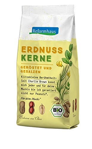 Erdnusskerne geröstet Bio, 6er Pack (6 x 200 g)