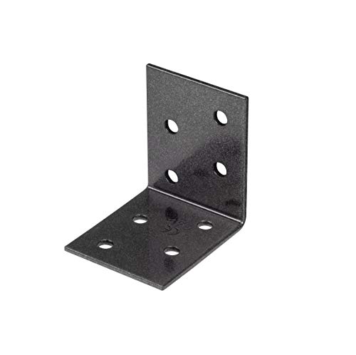 alberts duravis angle connector 50 x 50 x 40 mm schwarz duplex beschichtet