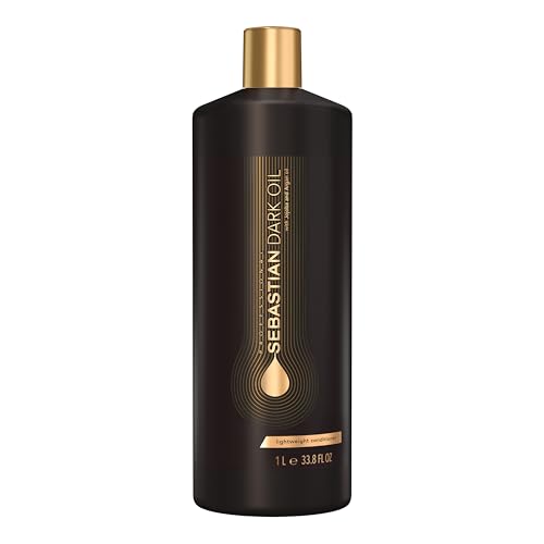 sebastian professional dark oil conditioner 1000 ml mit jojoba- und arganöl, entwirrt und pflegt