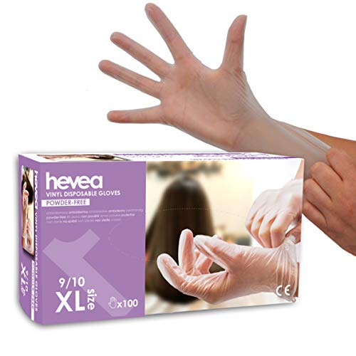 einweg vinylhandschuhe xl 100er pack by amazon