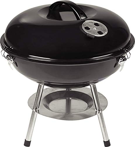 activa kugelgrill teneriffa - holzkohle grill mit luftzufuhr und grillrost
