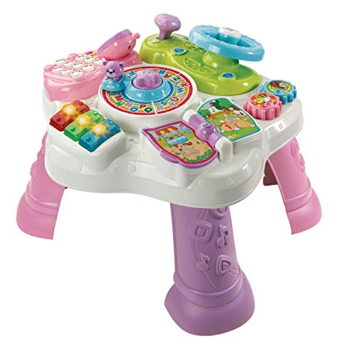 vtech baby spieltisch pink  interaktiver spieltisch für kinder 12-36 monate