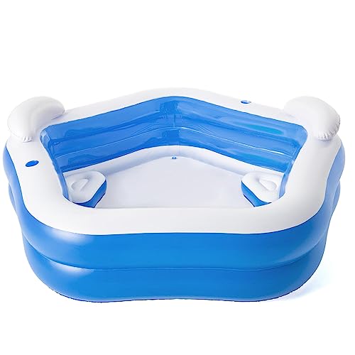 bestway family pool fun 213 x 206 x 69 cm aufstellpool für die ganze familie