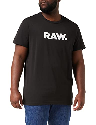 g-star raw t-shirt herren holorn r t schwarz, größen xxS bis l
