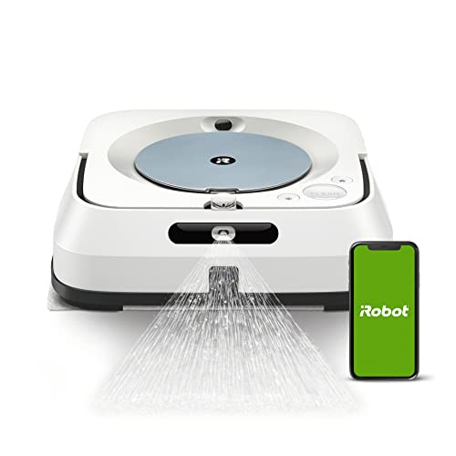 irobot braava jet m6 wischroboter mit wlan, weiß, modell m6134