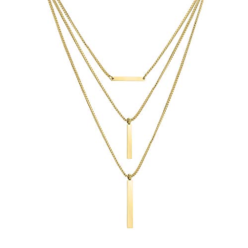 Edelstahl Damen-Kette Gold LJ-0446-N-47 LIEBESKIND Berlin