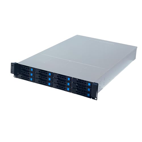 fantec src-2612x07 12x sas sata ohne netzteil schwarz silber
