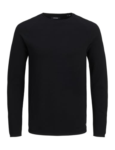 JACK & JONES Herren Strickpullover Baumwolle Rundhals Langarm JJEHILL