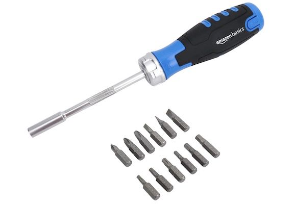 amazon basics magnetischer ratschen-schraubendreher 8,45 (statt 11)