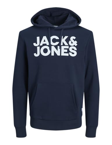 jack & jones jjelogo blocking sweatshirt hoodie für herren