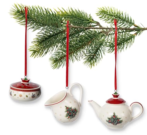 Villeroy & Boch Toy's Delight Weihnachtsgeschirr 3tlg. Ornamente Kaffee-Set
