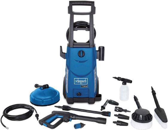 scheppach hce2550 hochdruckreiniger 180bar mit zubehör für 127,42