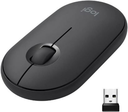 logitech m350 pebble kabellose bluetooth maus 2.4 ghz für 14,89 euro