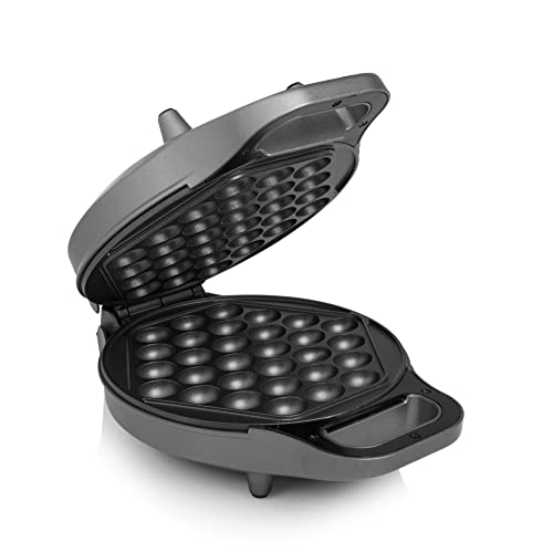 Princess Bubble-Waffeleisen  Hexagon Waffeleisen mit Antihaftplatten für Snacks