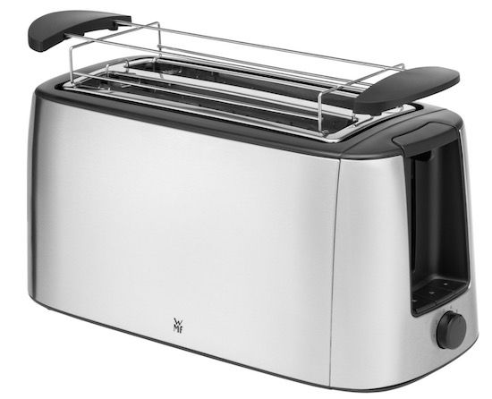 wmf bueno pro xxl toaster cromargan mit brötchenaufsatz, 55,99 euro