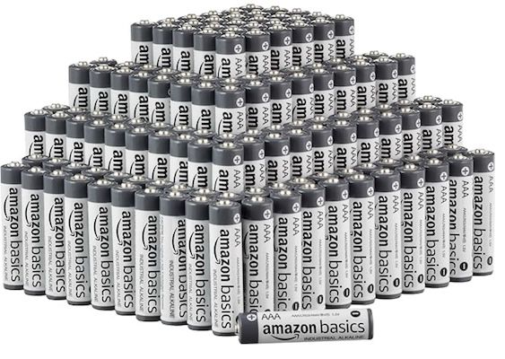 amazon basics aaa-batterien 200er pack für 19 euro statt 29 euro