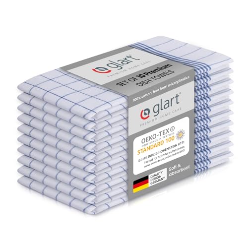 Produktbild: küchenhandtücher von glart, hochwertige teetücher aus baumwolle, 3er set