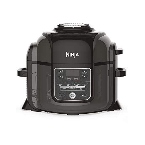 ninja foodi multikocher 6l 7-in-1 multicooker schnellkochtopf airfryer schwarz Edelstahl