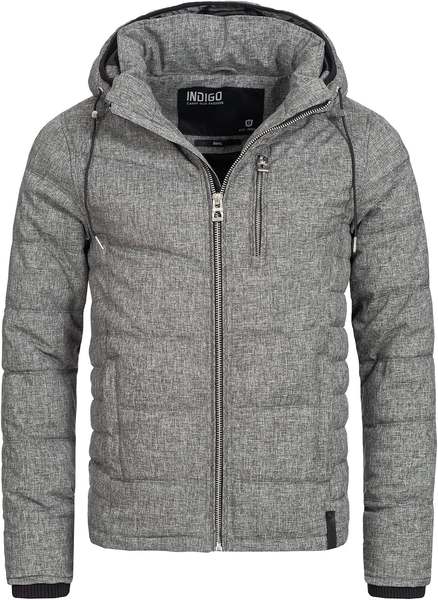 Indicode Herren Steppjacke Circus Daunenjacke