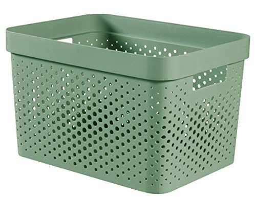 Produktbild: curver infinity container 17 l grün 35,5 x 26,2 x 21,9 cm recycling plastik