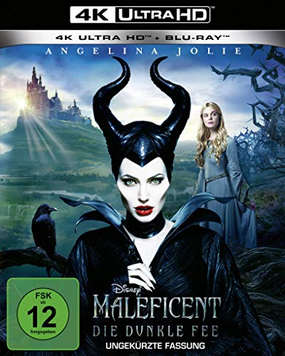 maleficent 4k ultra hd und blu-ray mit angelina jolie - prime