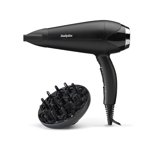 Produktbild: babyliss haartrockner turbo smooth 2200 w mit diffusor und ionen-technologie schwarz