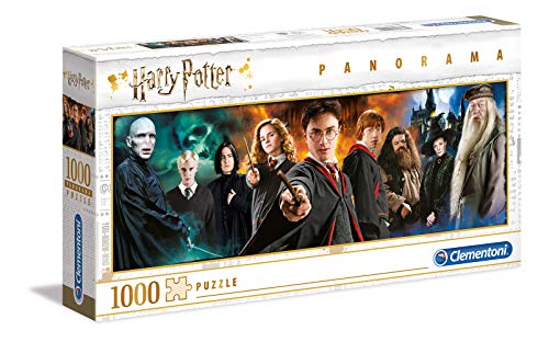 Clementoni Harry Potter Puzzle 1000 Teile Panorama 40 x 21 cm für die ganze Familie