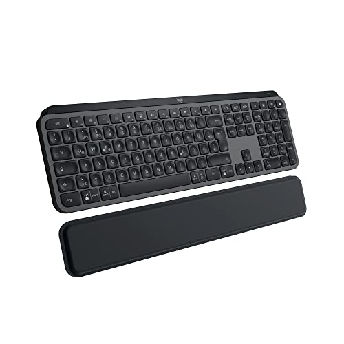 logitech mx keys s plus tastatur kabellos low profile bluetooth deutsch qwertz