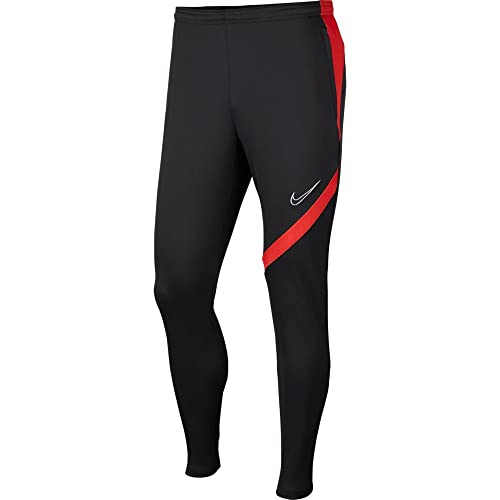 nike kinder hose dri-fit academy pro, anthrazit/leuchtend rot, 13-15 jahre eu