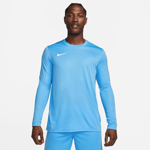 nike herren langarm trikot dk park vii, university blue/white, XXL EU