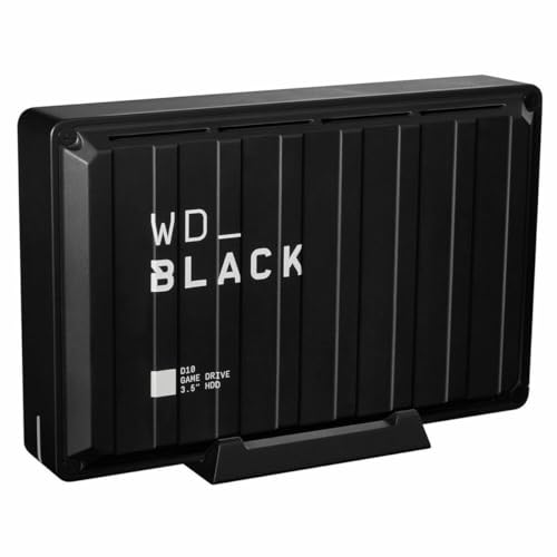 wd_black d10 game drive 8 tb externe festplatte 250 mb/s usb typ-a schwarz