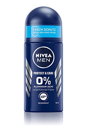 nivea men deo roll-on 50 ml, aluminiumfreies deospray mit 48h schutz und frischem hautgefühl