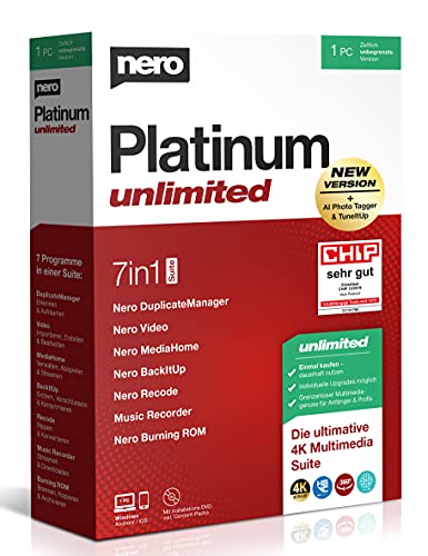 nero platinum unlimited 2020 retail box prime exklusiv