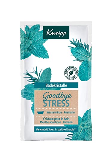 Kneipp Badekristalle Goodbye Stress, Rosmarin, 60 g, ThermaSoleSalz