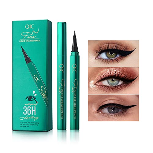 onlyoily gel eyeliner schwarz - wasserdichter, flüssiger kajalstift für augen make-up