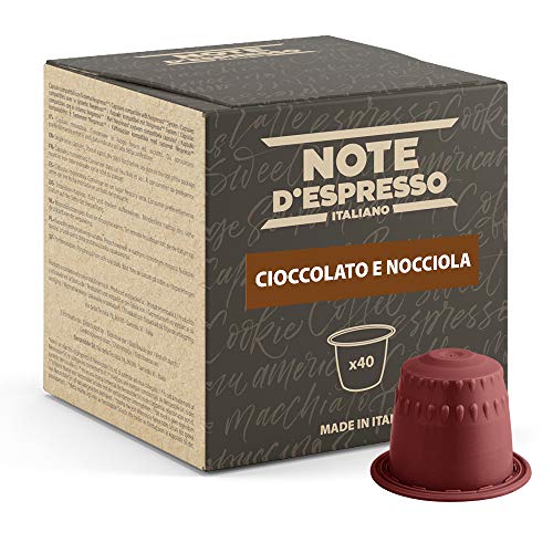 d'espresso haselnuss-schokolade kapseln für nespresso 40 stück