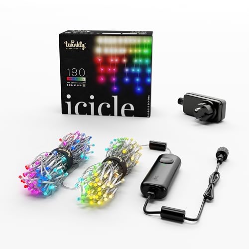 twinkly icicle lichterkette smart rgb+w günstig bei hornbach, amazon 48