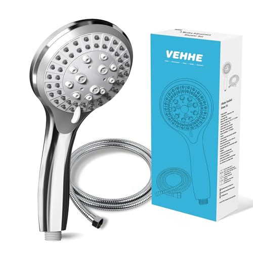 duschbrause mit schlauch von VEHHE, handbrause für dusche, hochwertig, flexibel