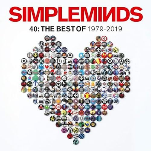 Simple Minds 40: The Best of 2LP Vinyl Schallplatte