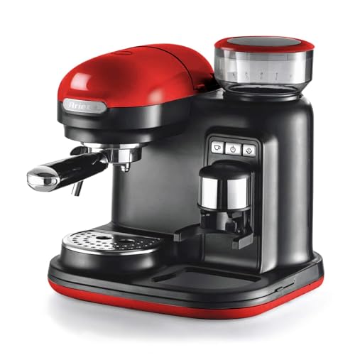 Ariete moderna espressomaschine 15 bar 1080W rot schwarz