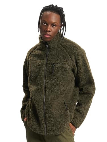 teddyfleece jacke brandit oliv größe m