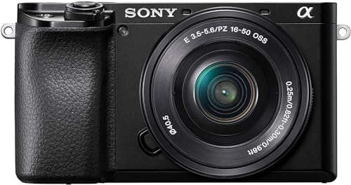 sony alpha 6100 systemkamera, 24 megapixel, 4k video, 180 touch display