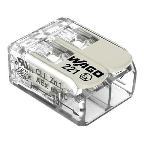 Produktbild: Wago Verbindungsklemme 221-682 2 Leiter max. 6 mm 50 Stück