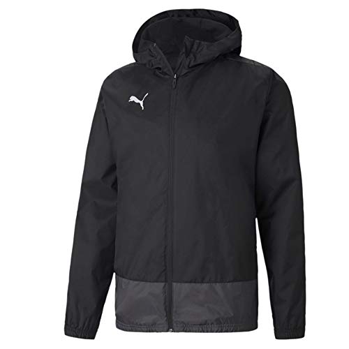 puma regenjacke jungen training teamgoal 23 schwarz-asphalt 176 eu