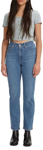 levi's damen jeans classic straight lapis speed 31w 32l