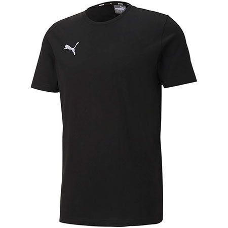 puma teamgoal 23 casuals t-shirt in schwarz, 12,95 statt 18