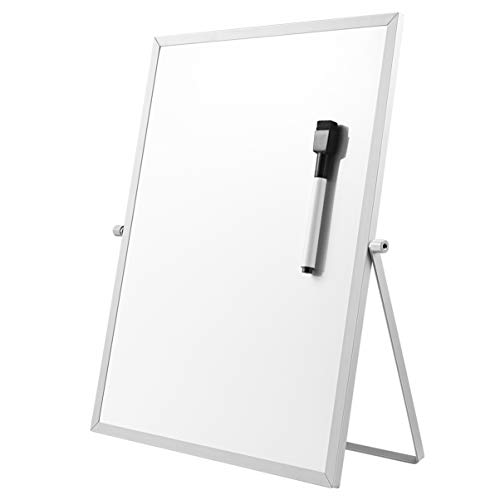 stobok magnetisches whiteboard 36cm x 26cm tragbar doppelseitig mit marker für kinder büro schule zuhause