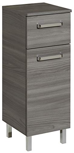 Pelipal Badezimmerschrank Quickset 912, Sangallo Grau, 30 cm, 1 Tür, 1 Schubkasten