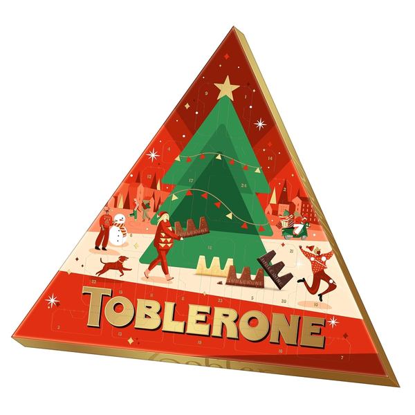 Toblerone Adventskalender 200 g mit Mini-Toblerone für die Festtage